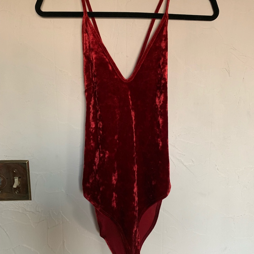 Red Velvet Bodysuit